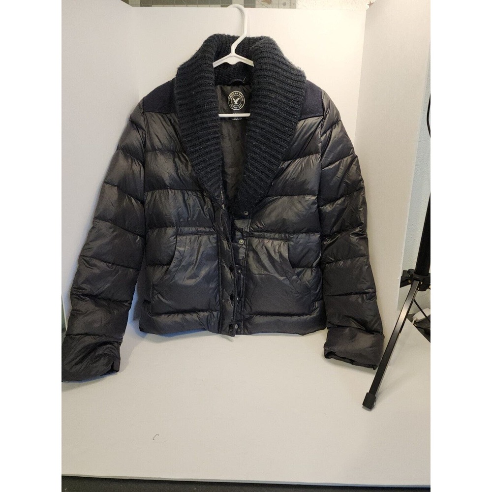 American Eagle Down Feather Puffer Jacket Women S… - image 1